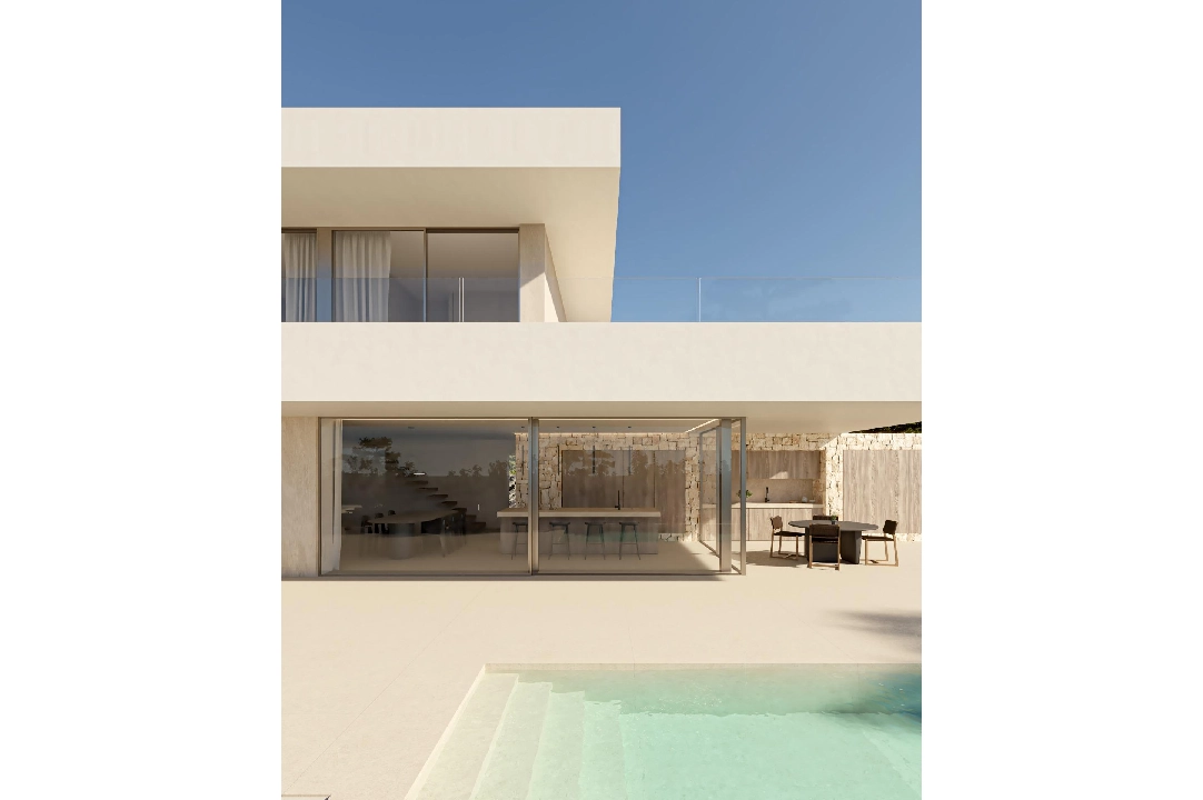 villa en Moraira(Andrago) en vente, construit 482 m², aire acondicionado, terrain 809 m², 5 chambre, 4 salle de bains, piscina, ref.: AM-12121DA-3700-4