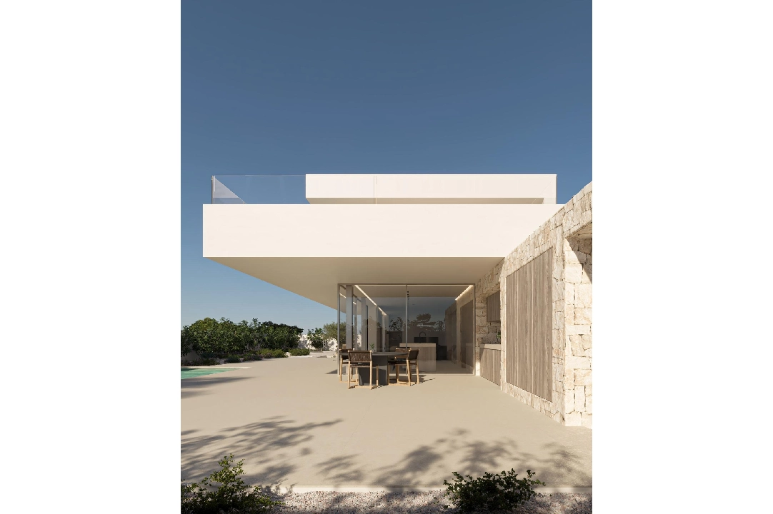 villa en Moraira(Andrago) en vente, construit 482 m², aire acondicionado, terrain 809 m², 5 chambre, 4 salle de bains, piscina, ref.: AM-12121DA-3700-7