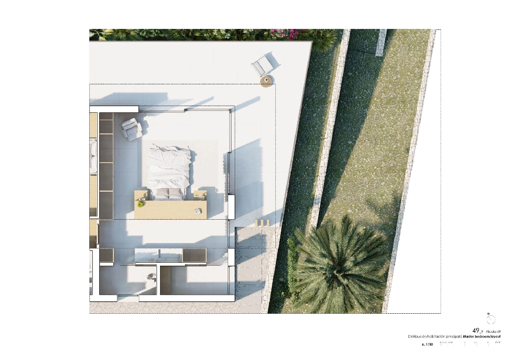 villa en Denia(La Sella) en vente, construit 176 m², aire acondicionado, terrain 1514 m², 3 chambre, 3 salle de bains, piscina, ref.: AM-12128DA-3700-21