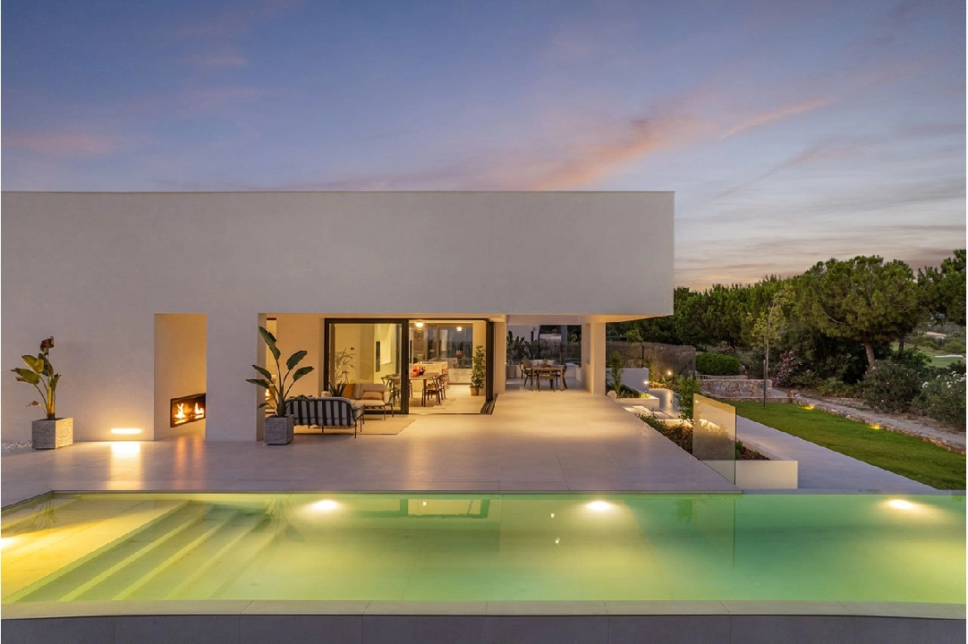 villa en Orihuela Costa en vente, construit 329 m², estado nuevo, + fussboden, aire acondicionado, terrain 1094 m², 3 chambre, 3 salle de bains, piscina, ref.: HA-OCN-148-E01-14