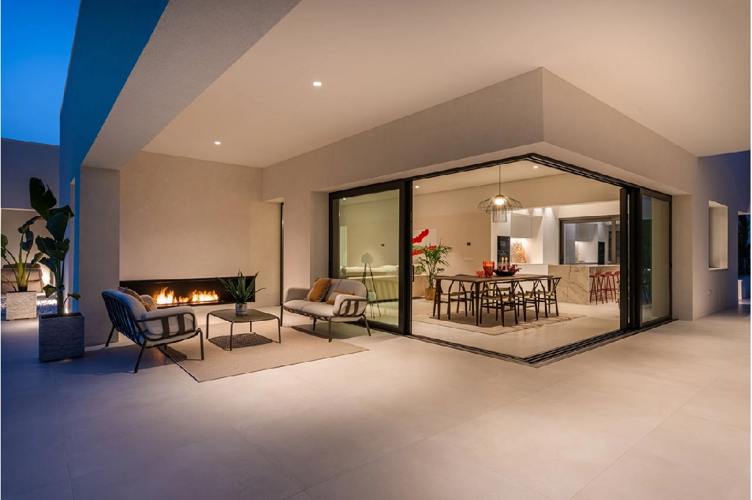 villa en Orihuela Costa en vente, construit 329 m², estado nuevo, + fussboden, aire acondicionado, terrain 1094 m², 3 chambre, 3 salle de bains, piscina, ref.: HA-OCN-148-E01-16