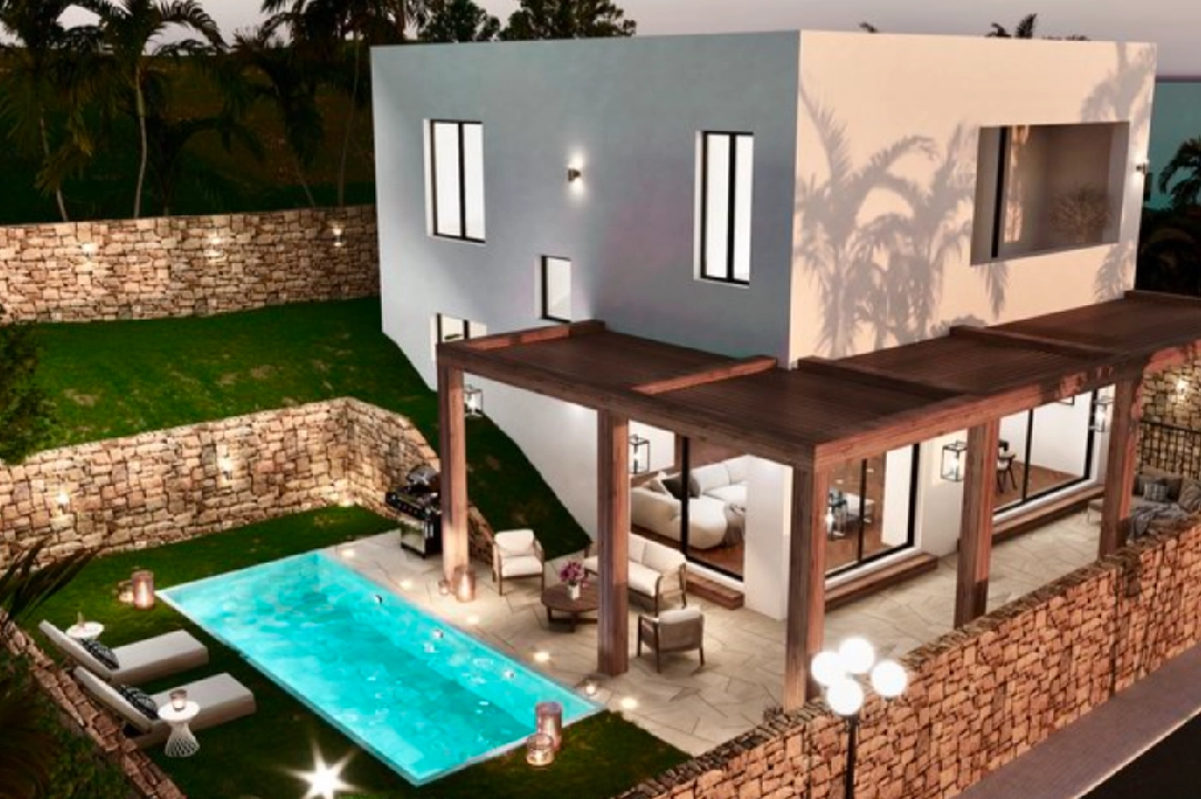 villa en Alcalali(La Solana Gardens) en vente, construit 239 m², aire acondicionado, terrain 300 m², 3 chambre, 2 salle de bains, ref.: BP-4357ALC-9