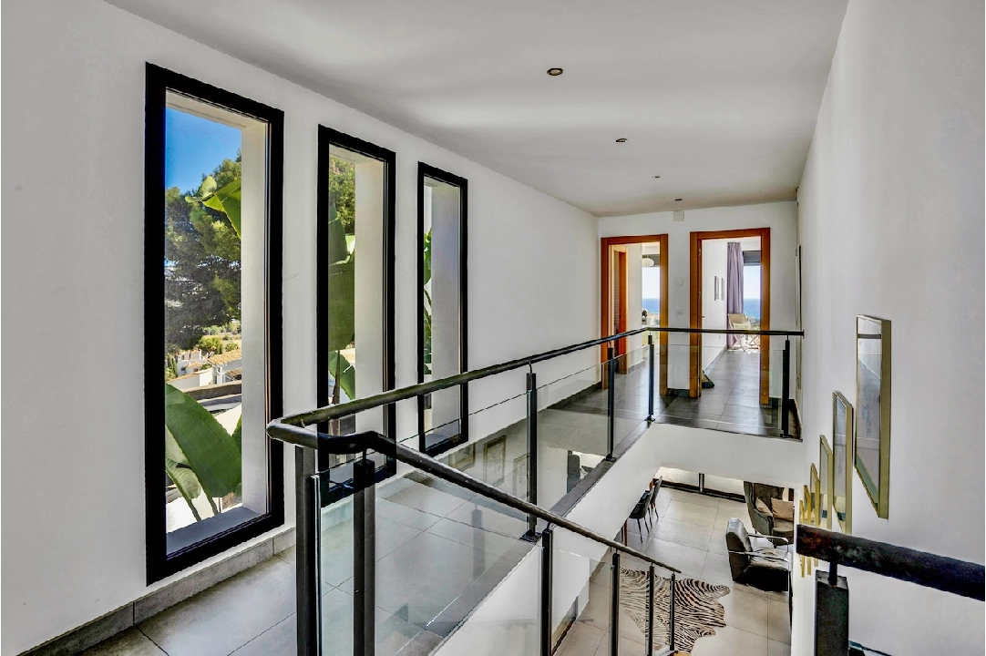 villa en Moraira(La Sabatera) en vente, construit 299 m², aire acondicionado, terrain 806 m², 4 chambre, 4 salle de bains, piscina, ref.: CA-H-1736-AMBEI-16