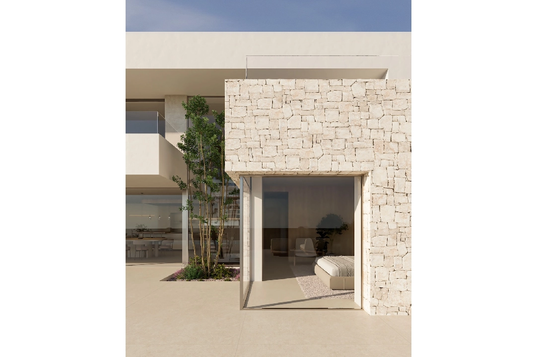 villa en Moraira(La Sabatera) en vente, construit 311 m², aire acondicionado, terrain 977 m², 4 chambre, 4 salle de bains, piscina, ref.: CA-H-1738-AMB-9