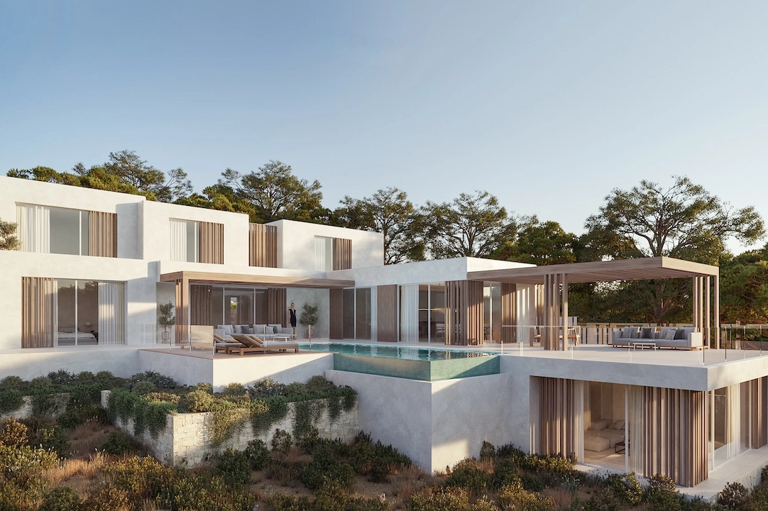 villa en Moraira(Costera del Mar) en vente, construit 406 m², aire acondicionado, terrain 1087 m², 5 chambre, 4 salle de bains, piscina, ref.: CA-H-1745-AMB-2