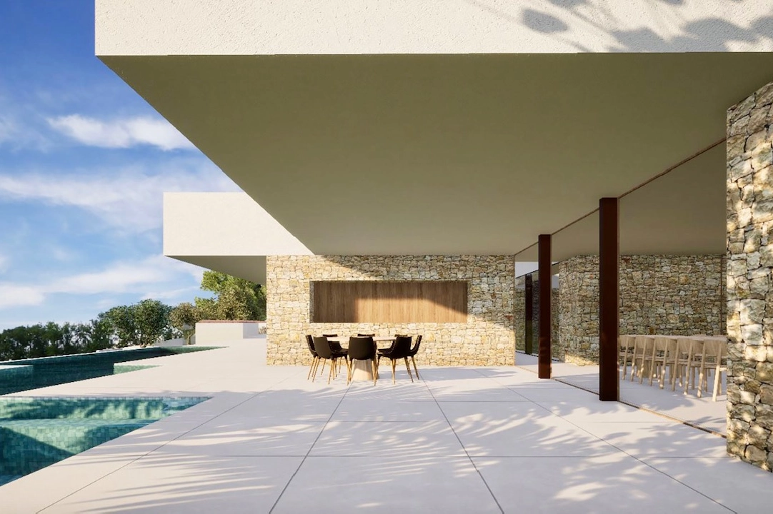 villa en Moraira(Fanadix) en vente, construit 2264 m², terrain 2896 m², 4 chambre, 4 salle de bains, piscina, ref.: CA-H-1746-AMBI-5