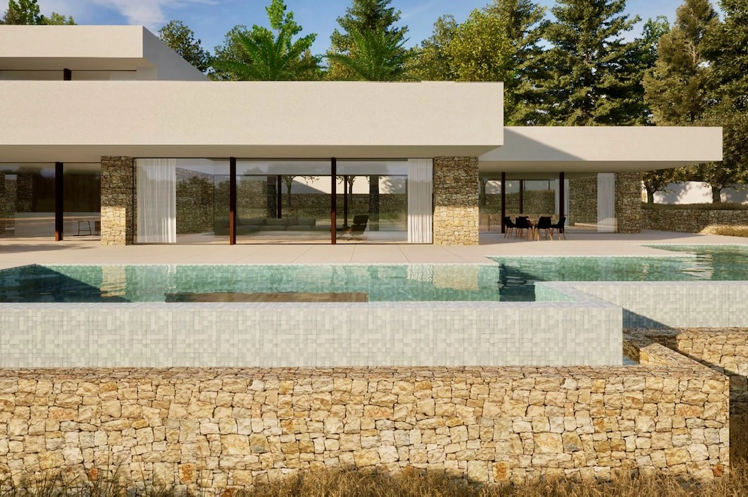 villa en Moraira(Fanadix) en vente, construit 2264 m², terrain 2896 m², 4 chambre, 4 salle de bains, piscina, ref.: CA-H-1746-AMBI-7