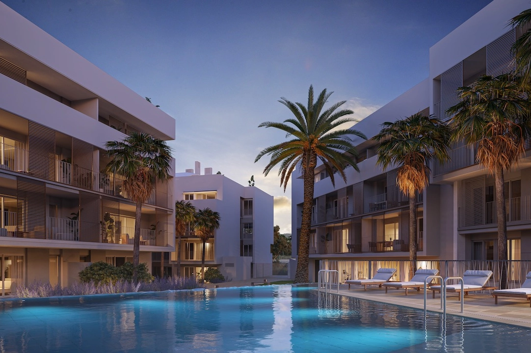 appartement en Javea(Puerto) en vente, construit 65 m², aire acondicionado, 2 chambre, 2 salle de bains, piscina, ref.: CA-A-1750-AMBI-9