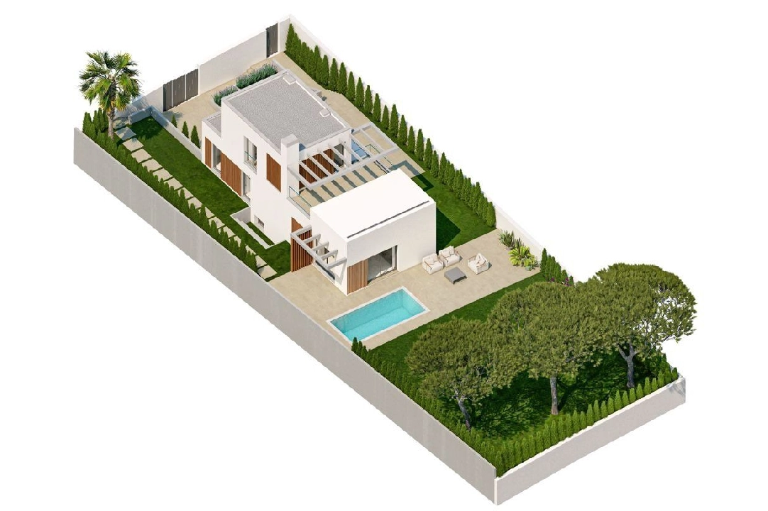 villa en Finestrat(Finestrat) en vente, construit 151 m², aire acondicionado, terrain 409 m², 3 chambre, 2 salle de bains, piscina, ref.: AM-1107DA-3700-13