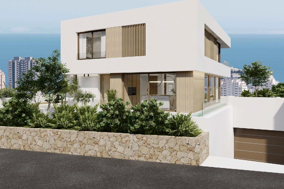 villa en Finestrat(Finestrat Urbanizaciones) en vente, construit 336 m², aire acondicionado, terrain 493 m², 3 chambre, 3 salle de bains, piscina, ref.: AM-1180DA-3700-48