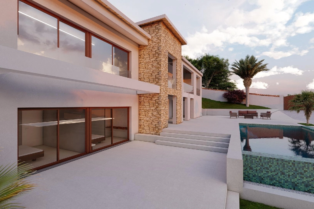 villa en Altea(La Sierra) en vente, construit 416 m², aire acondicionado, terrain 1100 m², 4 chambre, 4 salle de bains, piscina, ref.: AM-1229DA-3700-4
