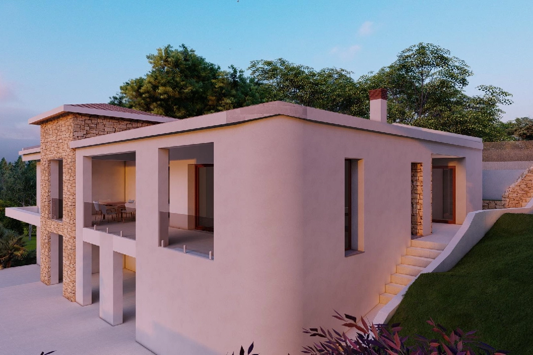 villa en Altea(La Sierra) en vente, construit 416 m², aire acondicionado, terrain 1100 m², 4 chambre, 4 salle de bains, piscina, ref.: AM-1229DA-3700-8