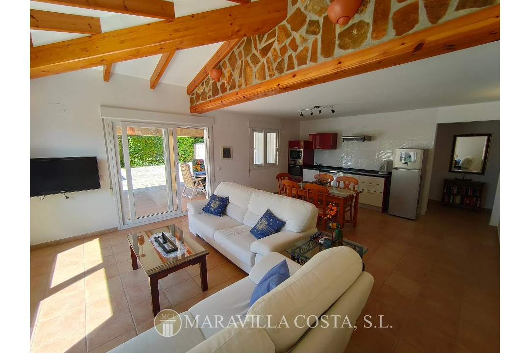 villa en Javea(Costa Nova) en vente, construit 330 m², aire acondicionado, terrain 1610 m², 5 chambre, 3 salle de bains, piscina, ref.: MV-M-2500-30