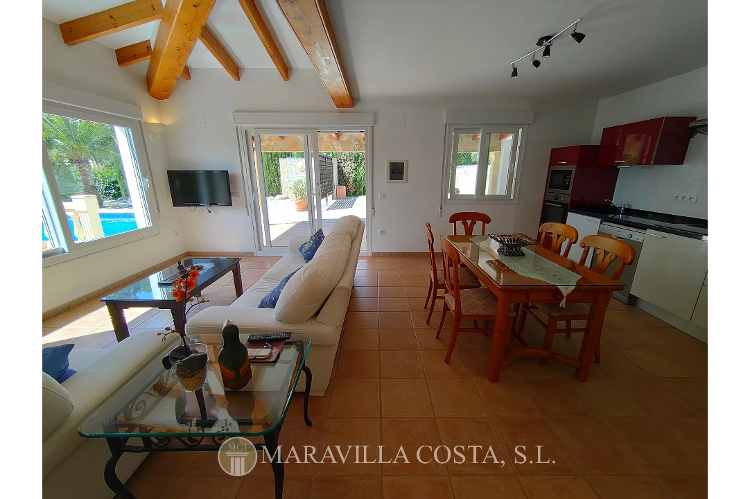 villa en Javea(Costa Nova) en vente, construit 330 m², aire acondicionado, terrain 1610 m², 5 chambre, 3 salle de bains, piscina, ref.: MV-M-2500-31