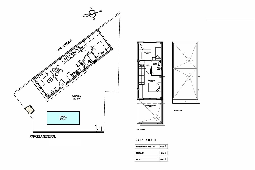 villa en Torrevieja en vente, construit 99 m², estado nuevo, terrain 135 m², 3 chambre, 2 salle de bains, piscina, ref.: HA-TON-176-E01-20
